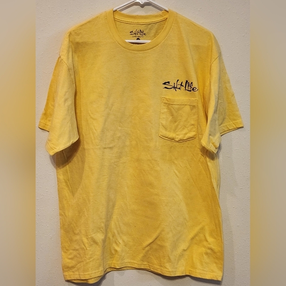 Salt Life Other - Salt Life Yellow Men's T-Shirt Size Large NWT